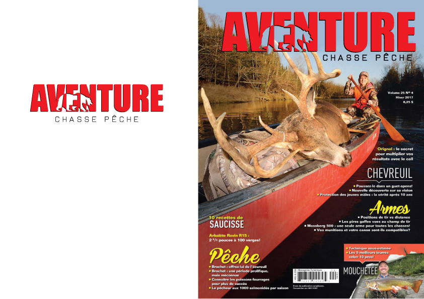Logo Design by nitovi11 for Aventure Chasse & Pêche | Design #16655519