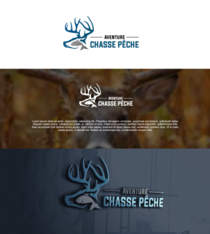 Aventure Chasse Pêche | Logo-Design von pixelgrapix