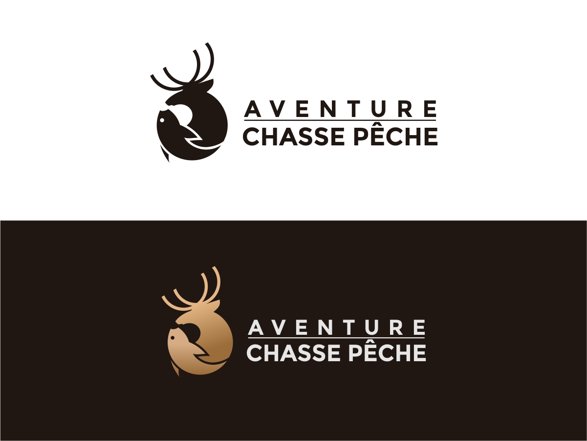 Logo Design by MICHAEL S.B for Aventure Chasse & Pêche | Design #16718686