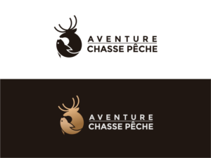 Logo Design by MICHAEL S.B for Aventure Chasse & Pêche | Design: #16718686