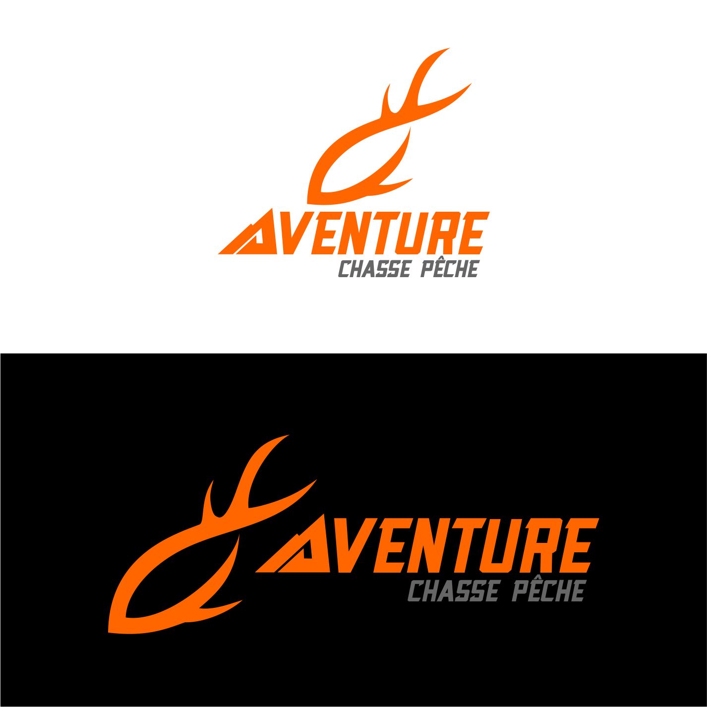 Logo Design by monstersox for Aventure Chasse & Pêche | Design: #16871182