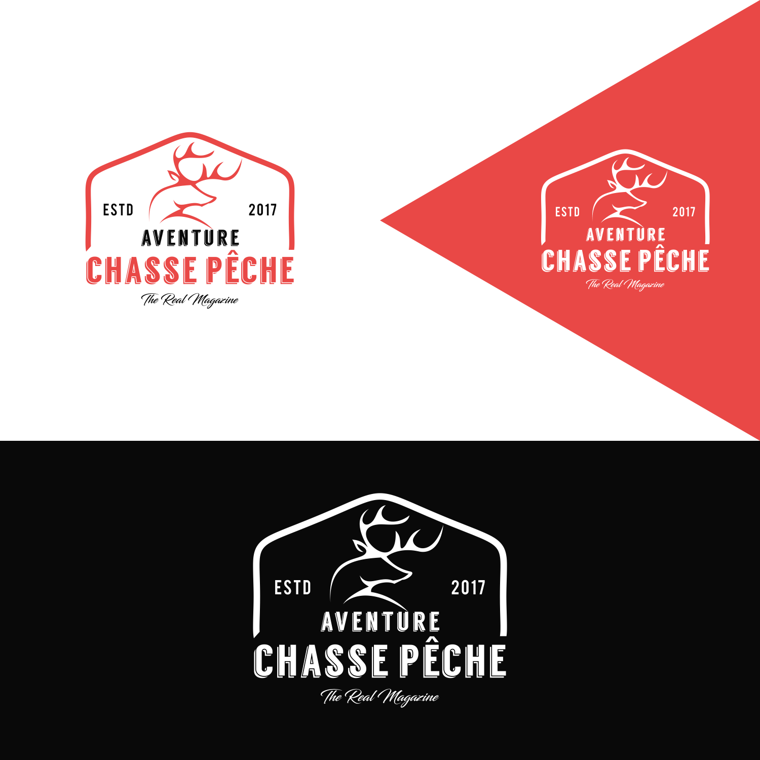 Logo Design by Jroeh_Studio for Aventure Chasse & Pêche | Design #16681384