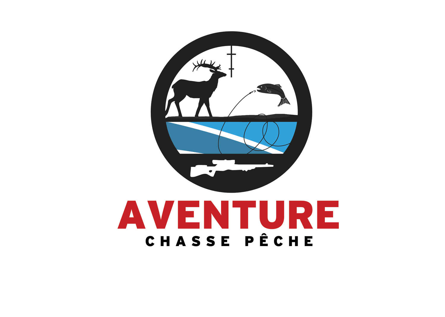 Diseño de Logo por ivo_i_ivanov para Aventure Chasse & Pêche | Diseño #16681898
