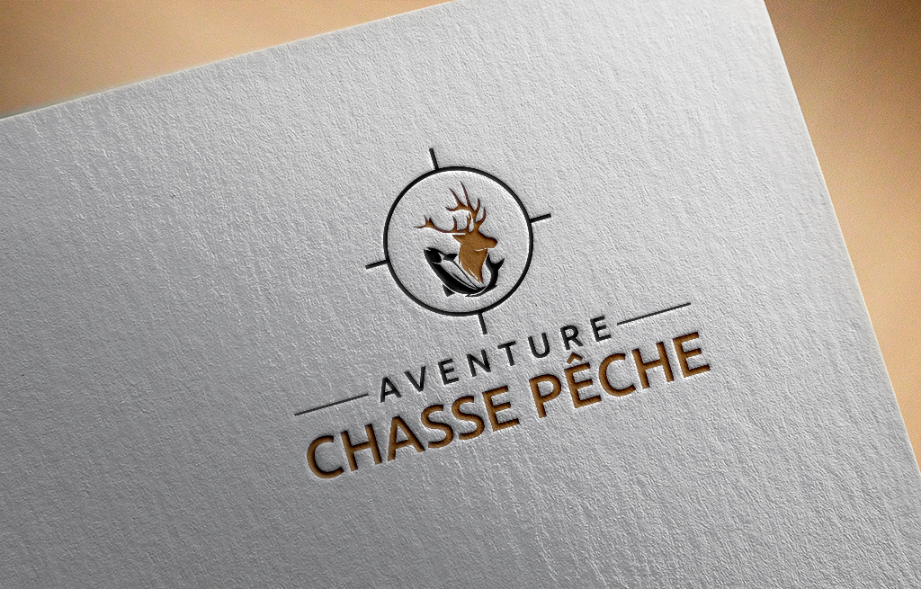 Diseño de Logo por johnnyblackman para Aventure Chasse & Pêche | Diseño #16692622