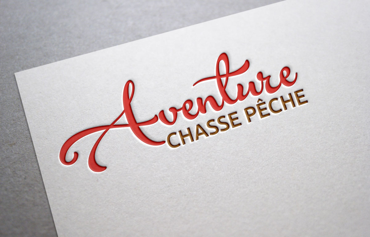 Diseño de Logo por johnnyblackman para Aventure Chasse & Pêche | Diseño #16719633