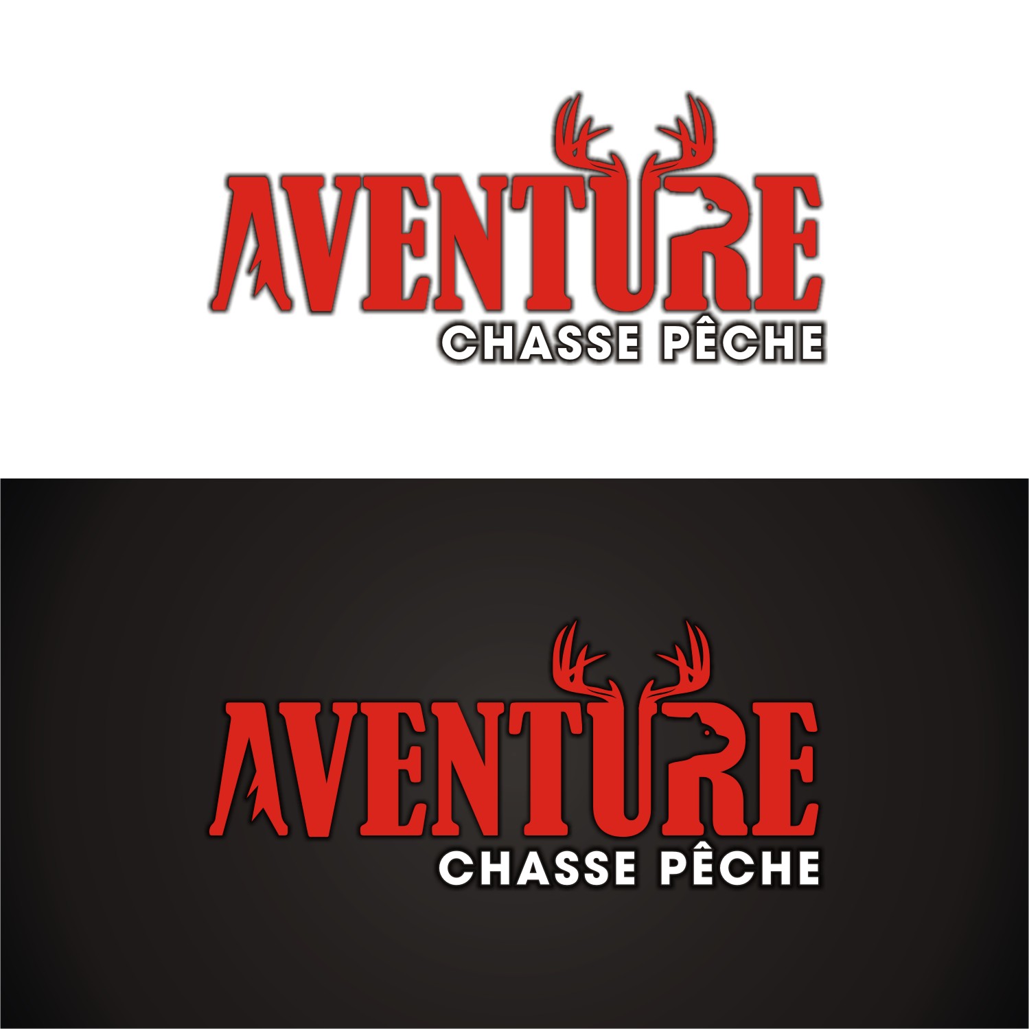 Logo Design by Sushmaa for Aventure Chasse & Pêche | Design #16660443