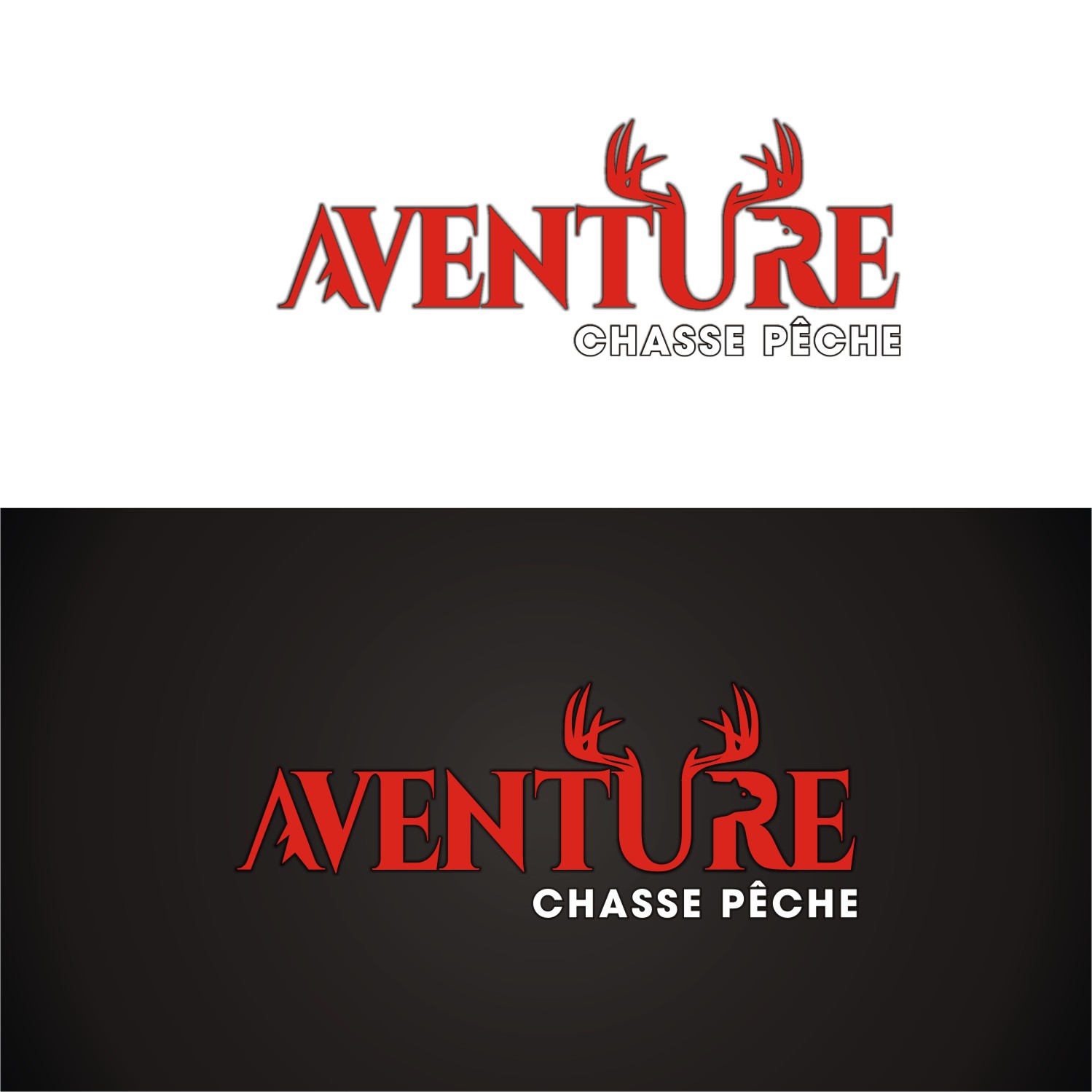 Logo Design by Sushma for Aventure Chasse & Pêche | Design #16660445