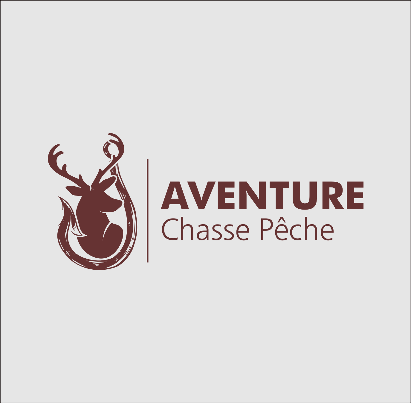 Logo-Design von Haris S. Lukito für Aventure Chasse & Pêche | Design #16655226