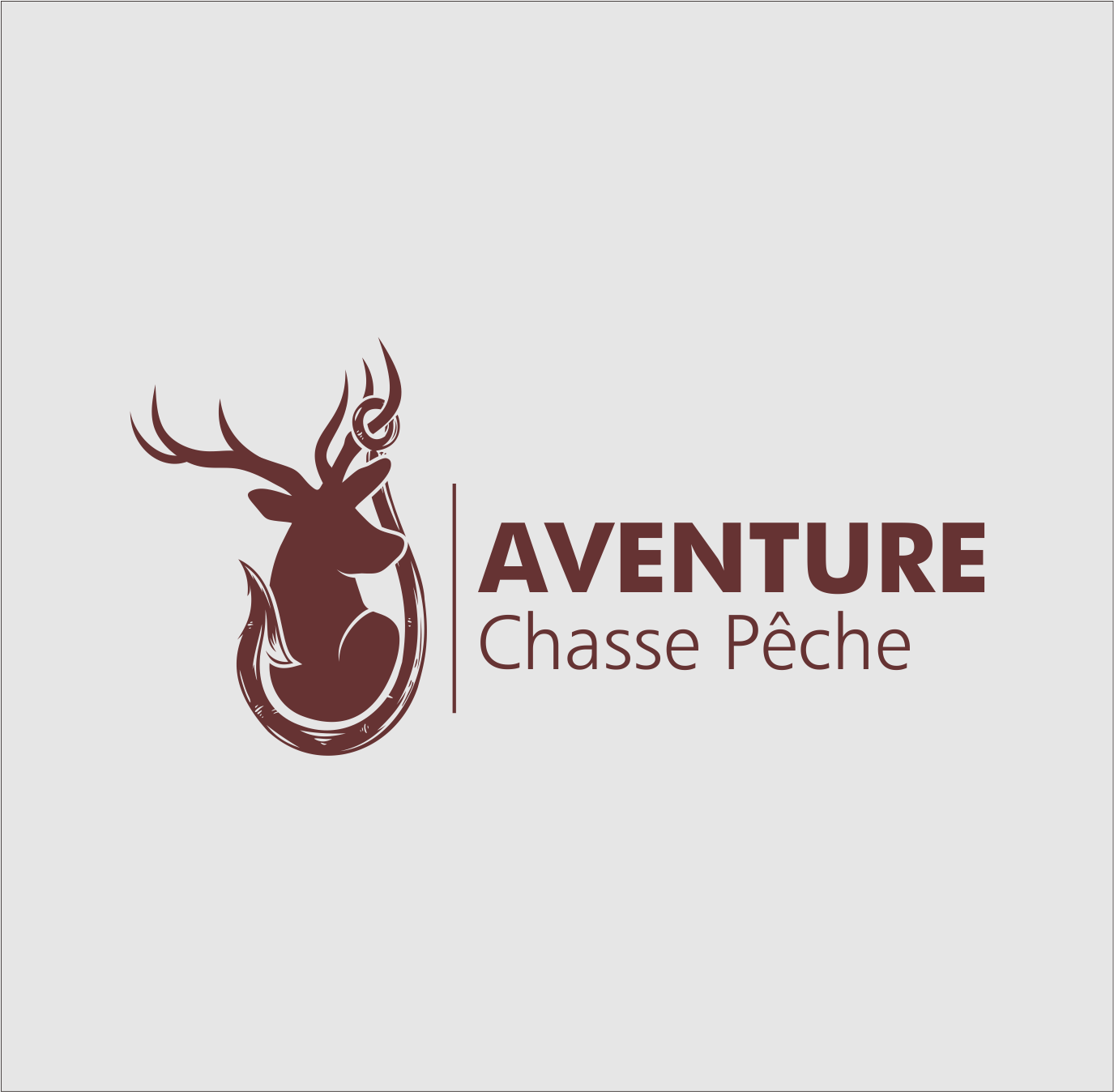 Diseño de Logo por Haris S. Lukito para Aventure Chasse & Pêche | Diseño #16658748