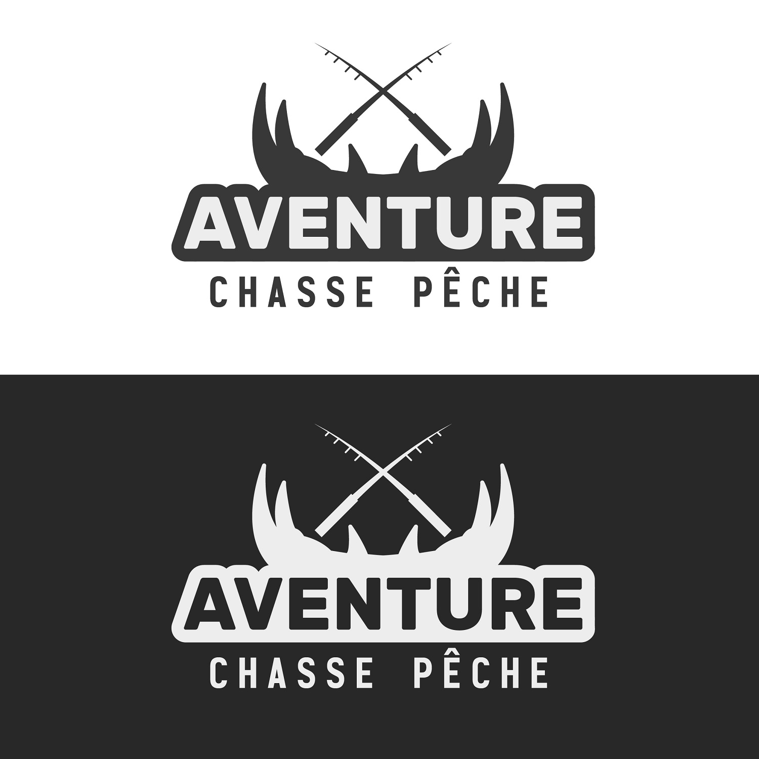 Diseño de Logo por JonasBros para Aventure Chasse & Pêche | Diseño #16986031