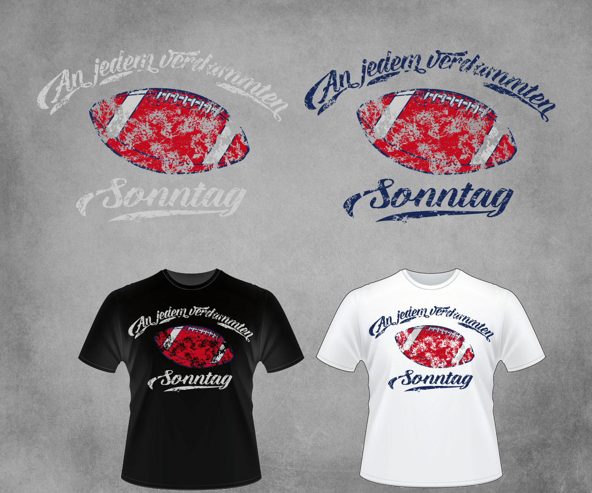 T-shirt Design by SpaGGy for Luckja GmbH | Design #16723095