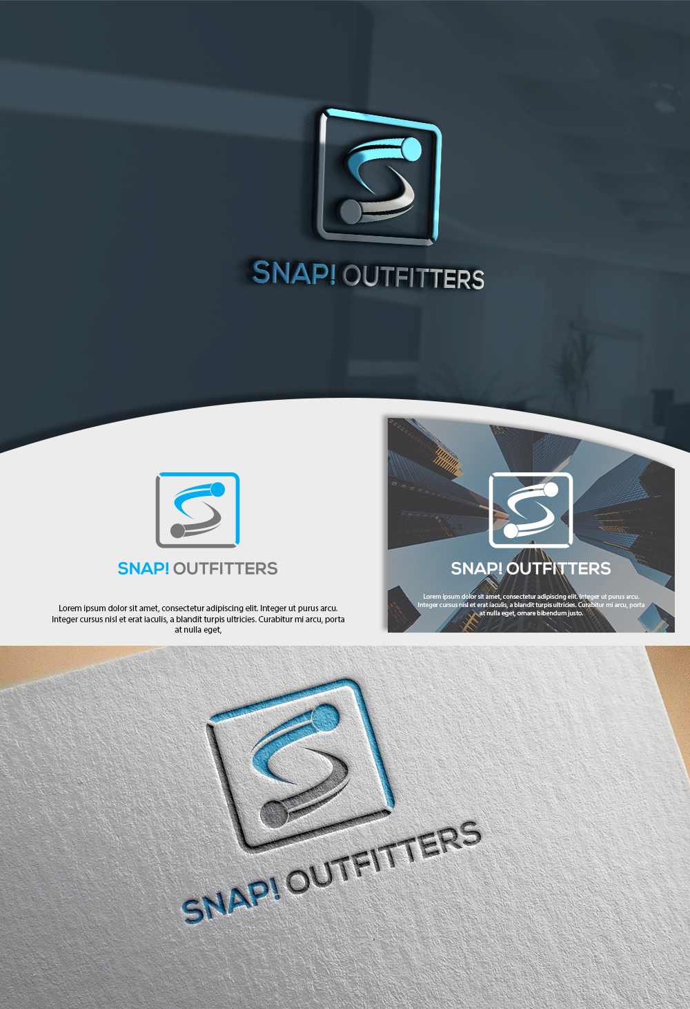 Logo Design by Renewable for DIE-TECH INC DBA Snap! Outfitters | Design #16653954