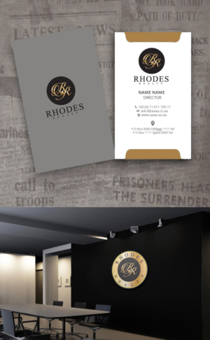 Logo Design by zebronicgraphic for RHODES PROPERTIES | Design: #16651172