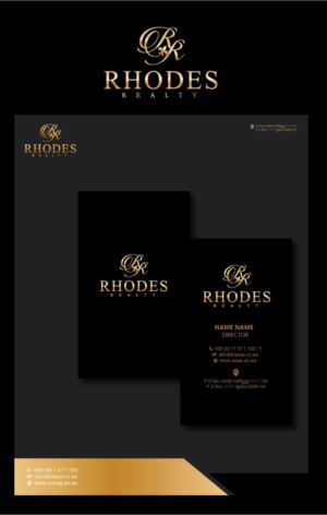 Logo Design by zebronicgraphic for RHODES PROPERTIES | Design: #16651366