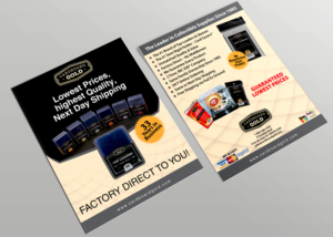Flyer Design by Impressive Solutions for Cardboard+Gold%2C+Inc. | Design: #16651730