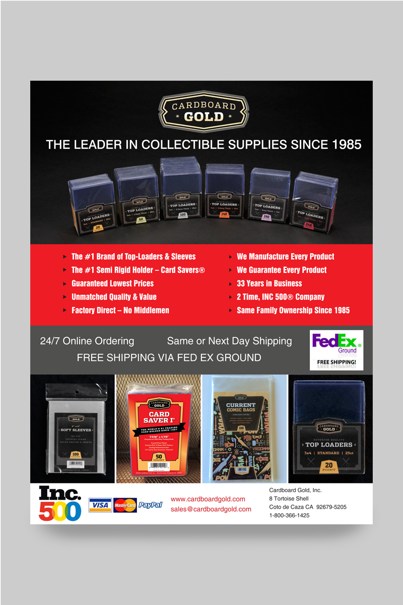 Design de Flyer par rkailas pour Cardboard+Gold%2C+Inc. | Design #16650837