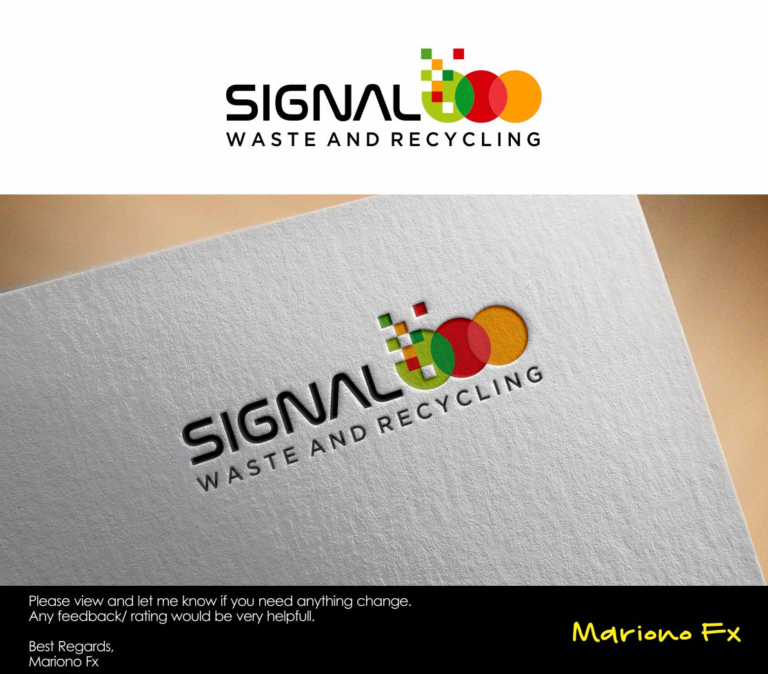 Logo Design by Mariono Fx for Signal waste and recycling | Design #16708932