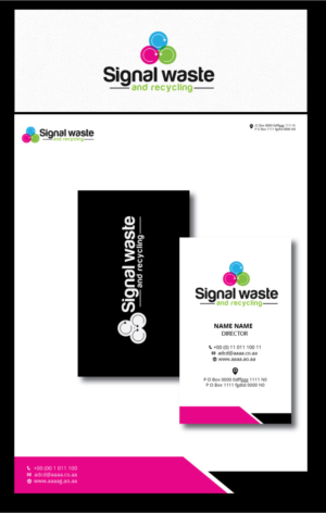 Diseño de Logo por zebronicgraphic para Signal waste and recycling | Diseño: #16651643