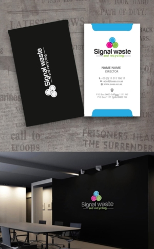 Diseño de Logo por zebronicgraphic para Signal waste and recycling | Diseño: #16651646