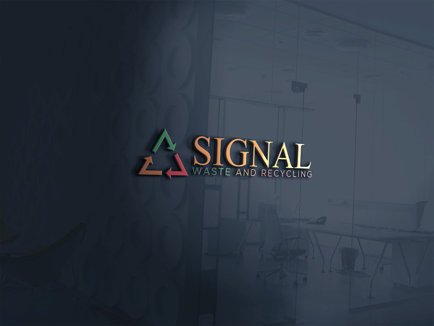 Logo Design by Alhamduliallah for Signal waste and recycling | Design #16669715