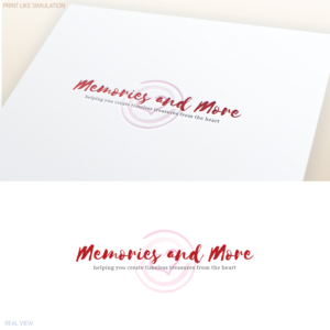 Design de Logo par Anthony pour Memories and More | Design : #16655016