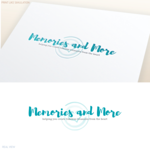 Design de Logo par Anthony pour Memories and More | Design : #16666105