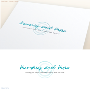 Design de Logo par Anthony pour Memories and More | Design : #16666108