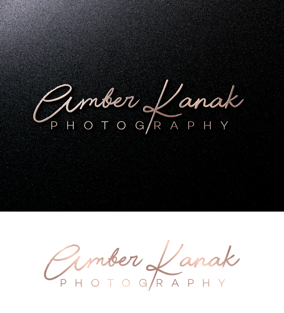 Logo Design by Impressive Solutions for Amber Kanak Photography | Design #16652333