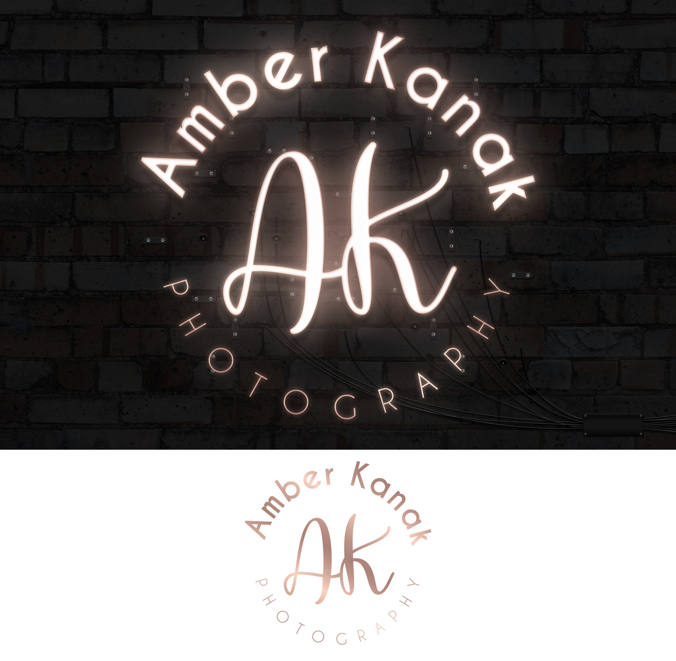 Logo Design by Impressive Solutions for Amber Kanak Photography | Design #16652334