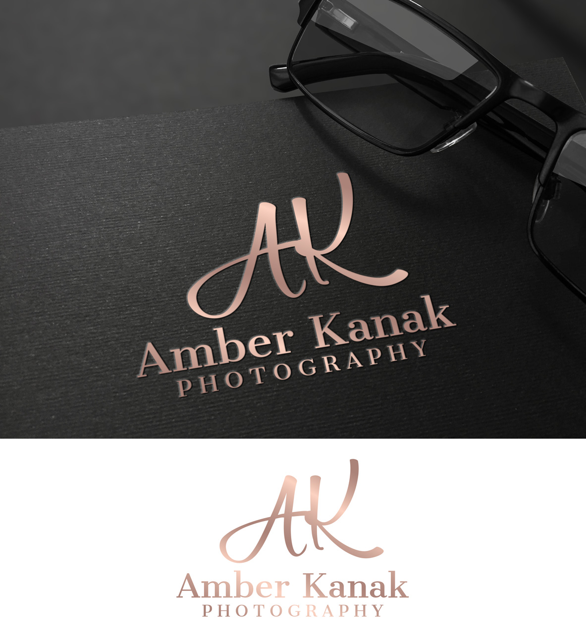 Logo Design by Impressive Solutions for Amber Kanak Photography | Design #16652335