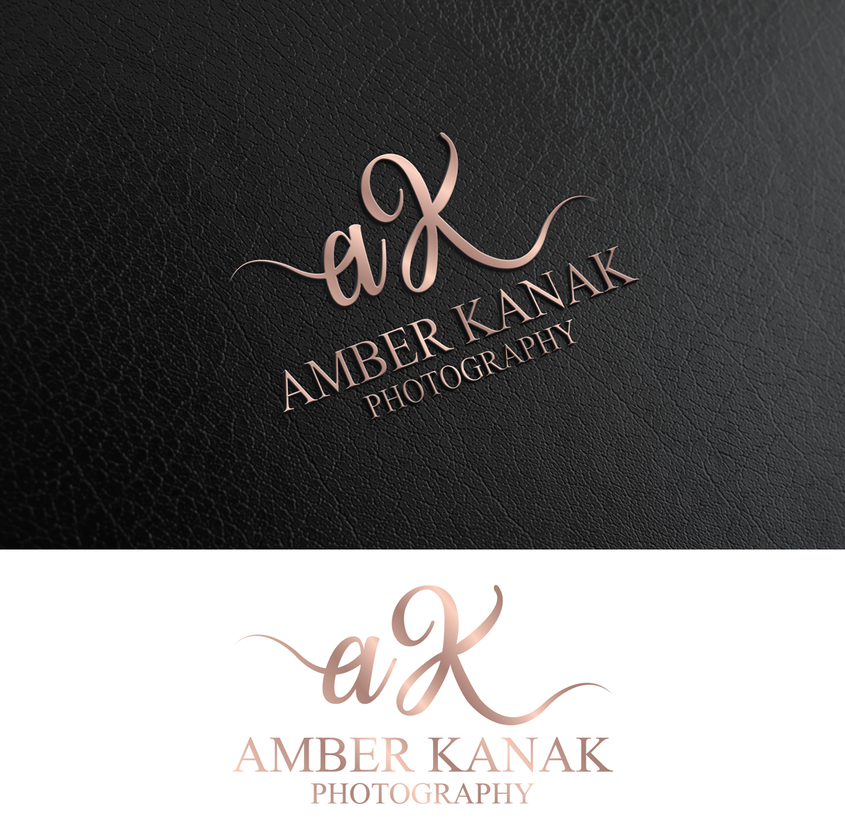 Logo Design by Impressive Solutions for Amber Kanak Photography | Design #16652340