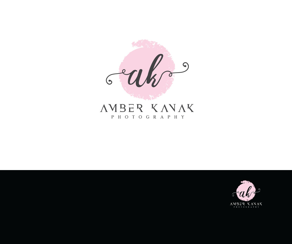 Logo Design by Artknyte for Amber Kanak Photography | Design #16646752