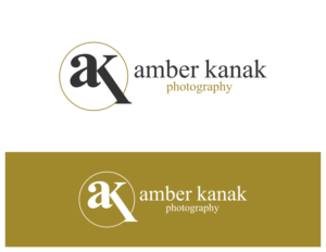 Logo Design by DesignMonkeyBH for Amber Kanak Photography | Design #16648659