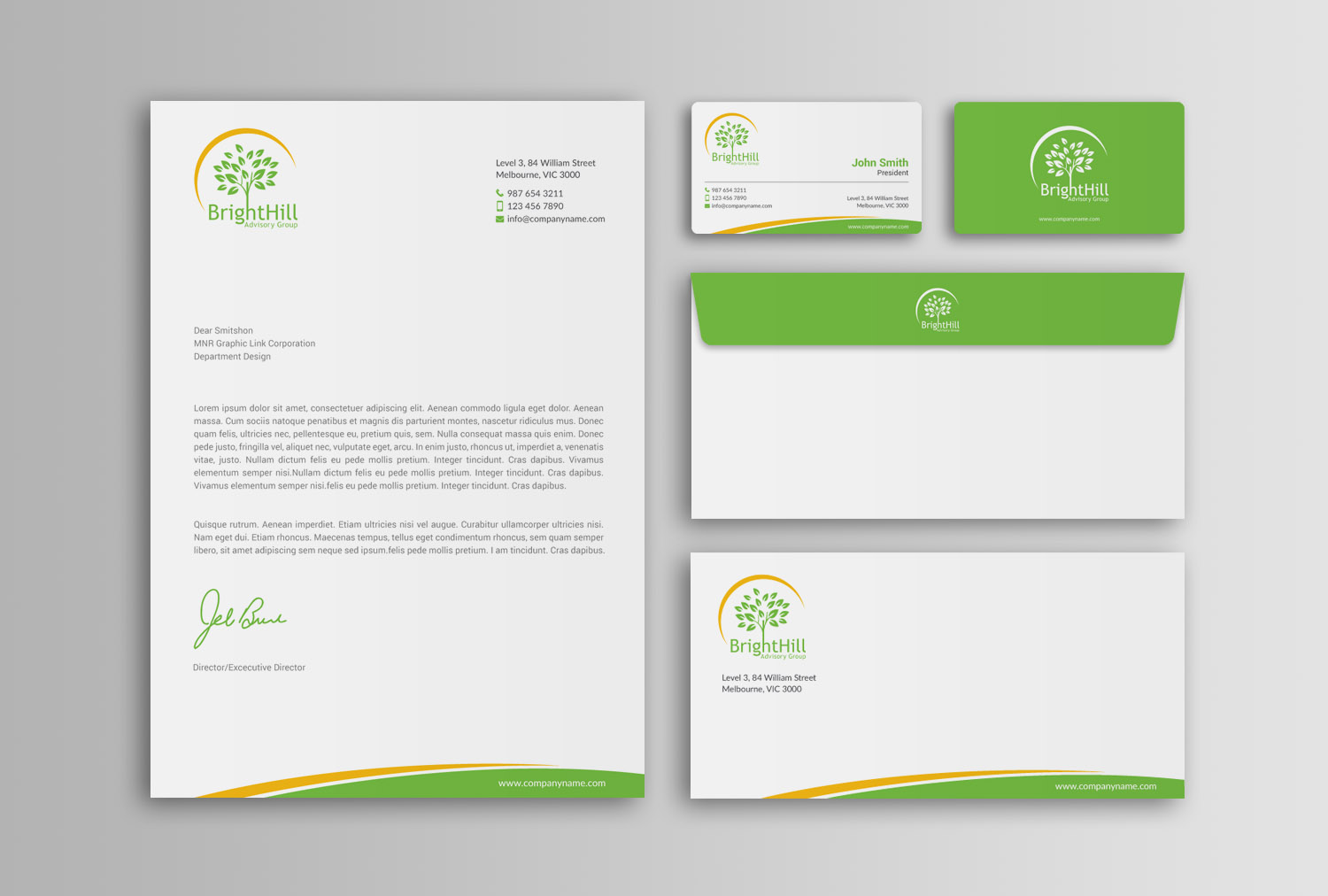 Stationery Design by mdreyad for this project | Design #16652366