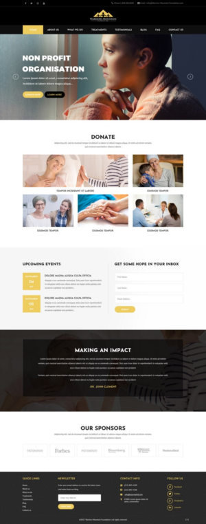 Web Design by pb for this project | Design: #16667302