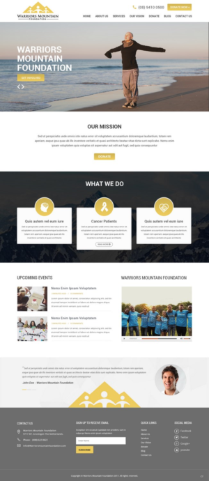 Web Design by pb for this project | Design: #16687624