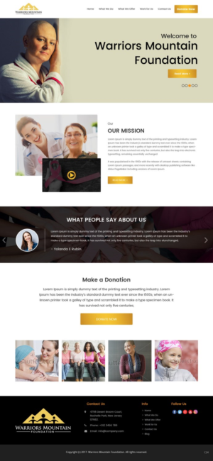 Web Design by pb for this project | Design: #16687626