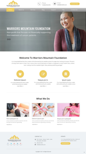 Web Design by pb for this project | Design: #16687628