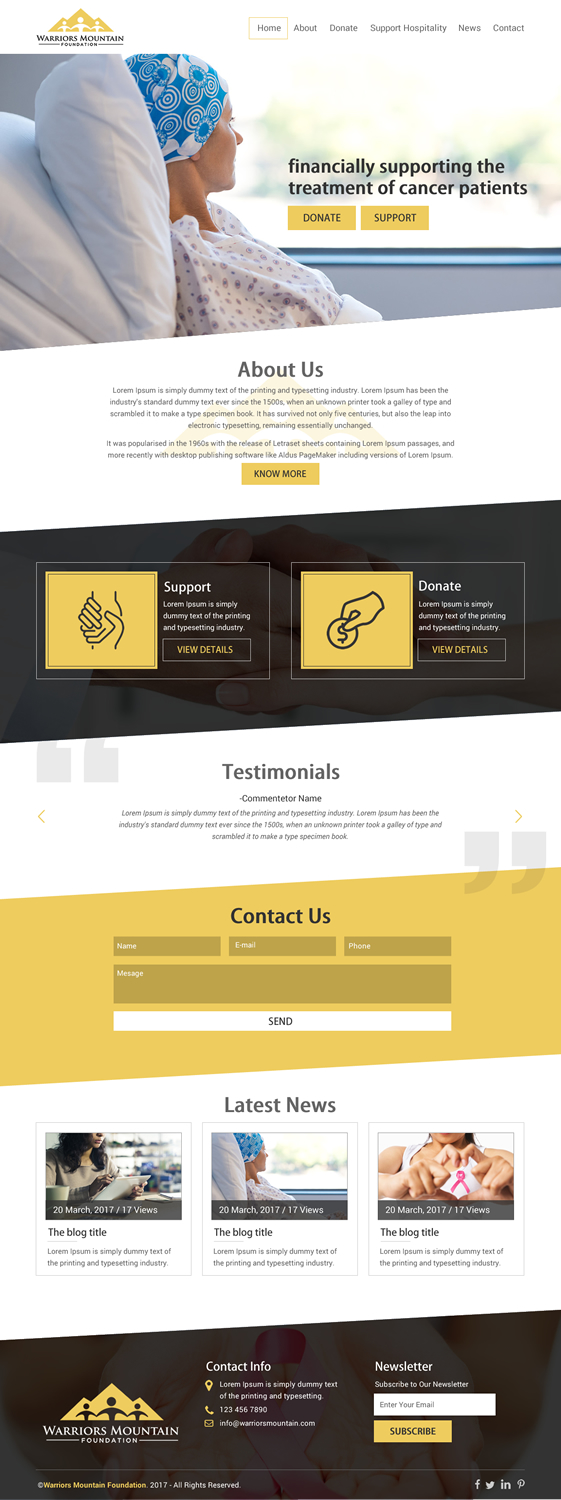 Web Design by rightway for this project | Design #16705290