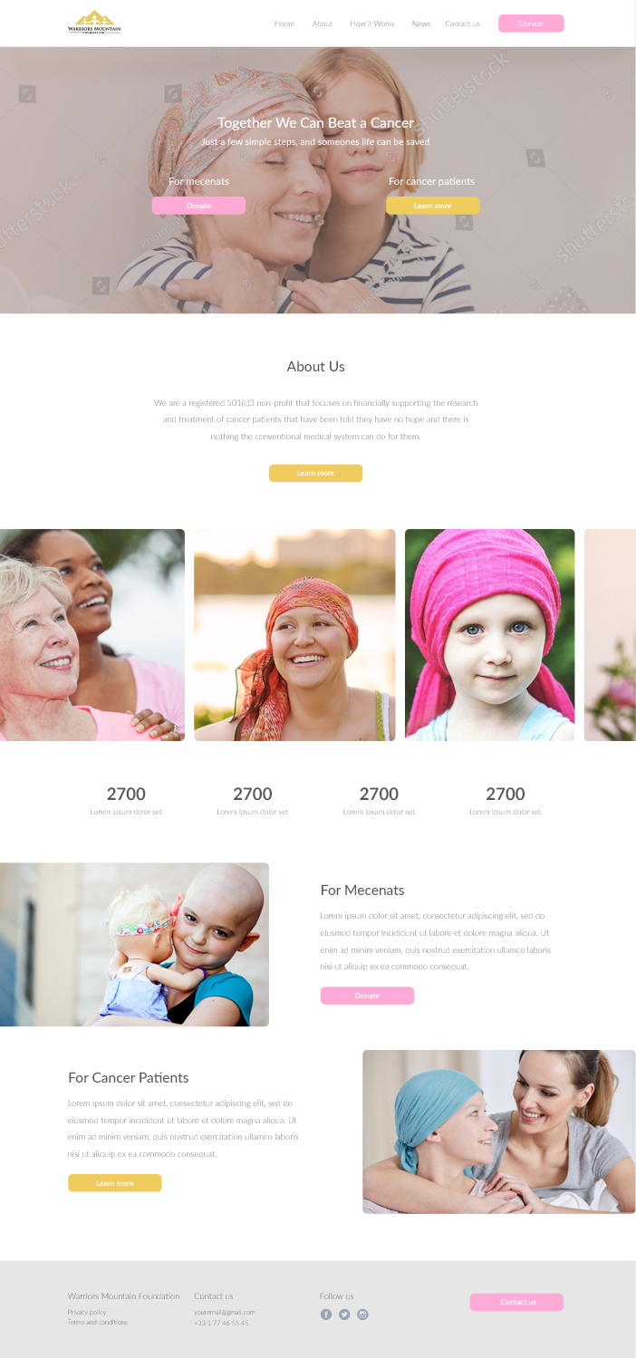 Web Design by vsplch 2 for this project | Design #16751549