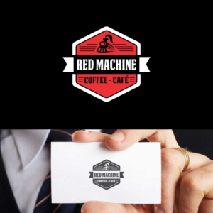 Logo Design by e-graphics for Red Machine Coffee | Design: #16665086