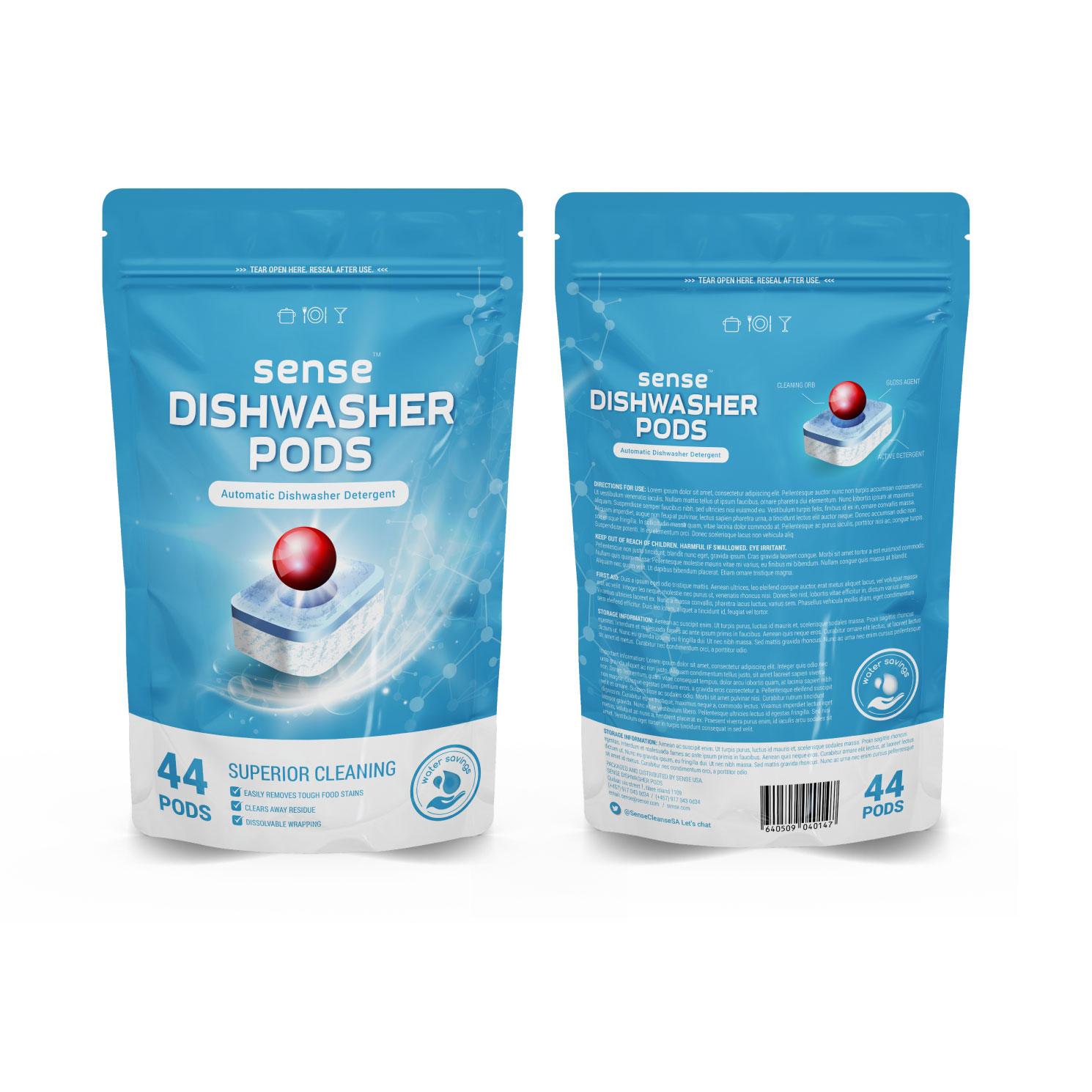 Packaging Design by Ivelina Tsvetkova for Sense | Design #18168240