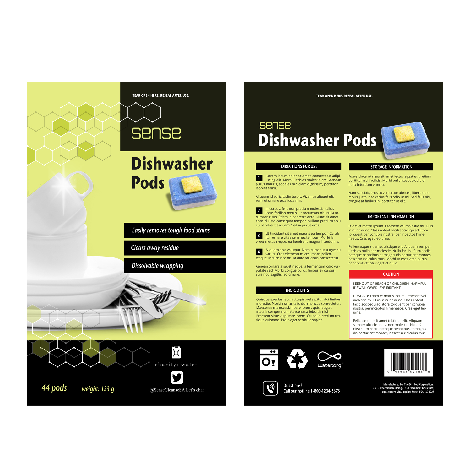 Packaging Design by Javelin Studio for Sense | Design #18222664