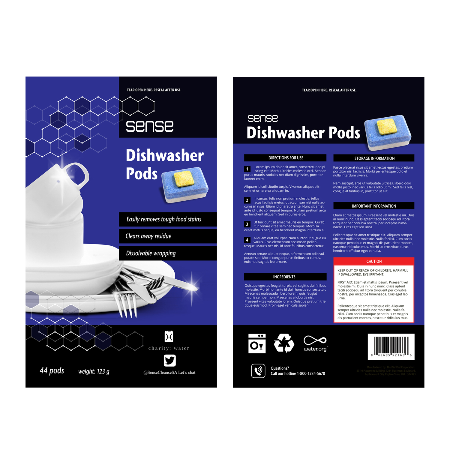 Packaging Design by Javelin Studio for Sense | Design #18222673