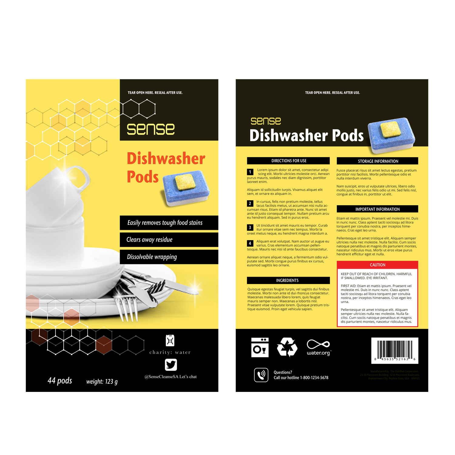 Packaging Design by Javelin Studio for Sense | Design #18222688