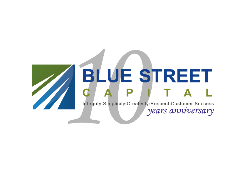 Diseño de Logo por H4R5Z para Blue Street Capital | Diseño #2666651