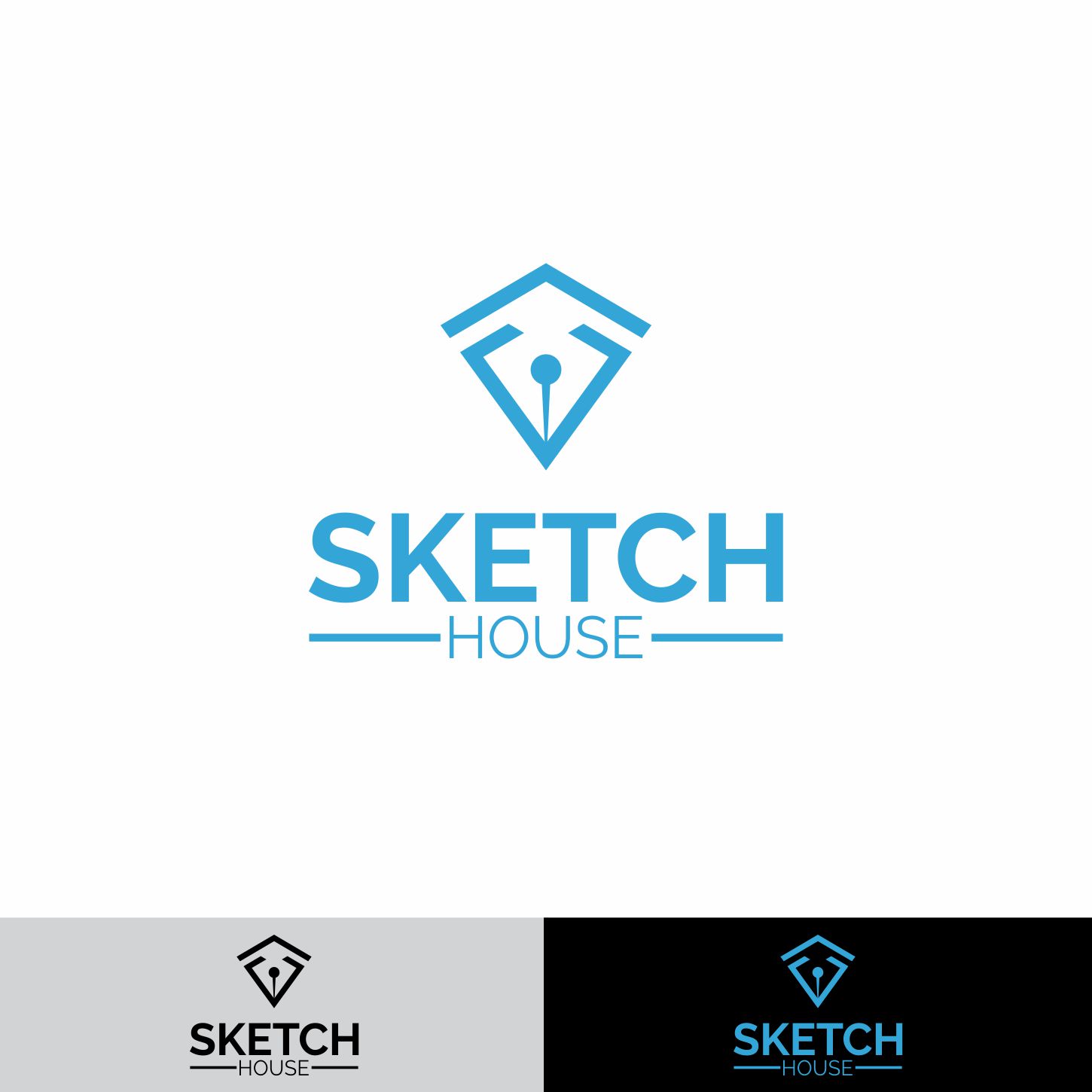 Logo Design by ev. for Sketch House Pty Ltd | Design #16674525