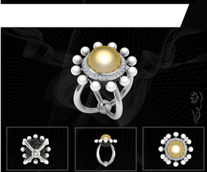 Designer ring artistic portfolio presentation #1 | Design Photoshop par TedAtkinson