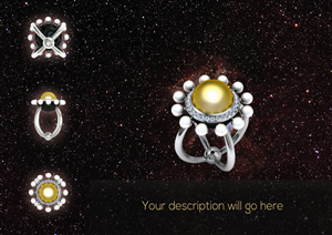 Designer ring artistic portfolio presentation #1 | Design Photoshop par Octav