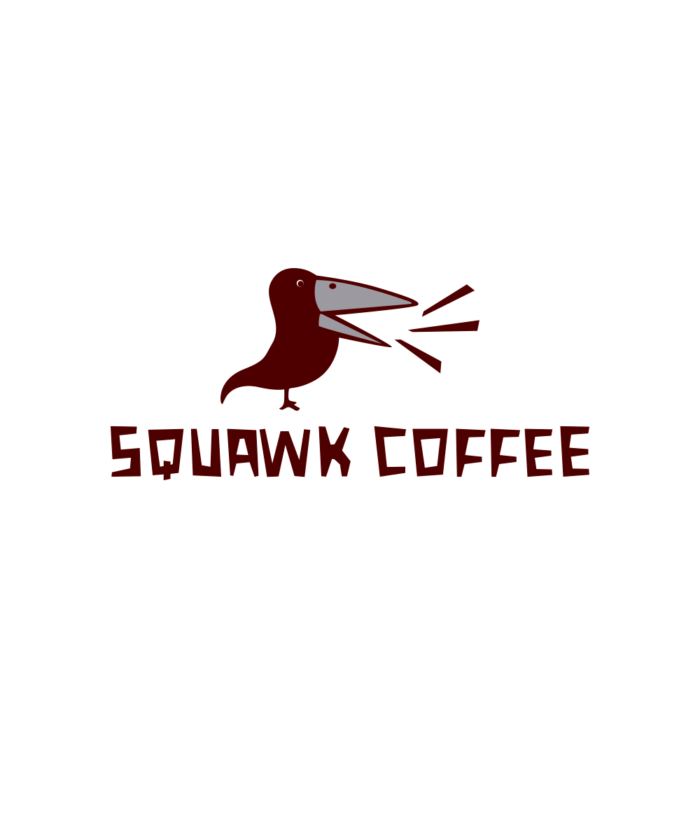 Logo Design by StudioD™ for Squawk Coffee | Design #16675371